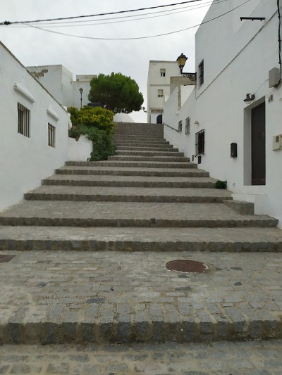 在CáVejer de la Frontera村将来,安达卢西亚,西班牙