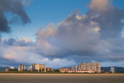 拉雷多村。Cantabria。西班牙。欧洲。