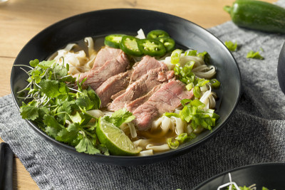 自制牛肉越南河粉汤