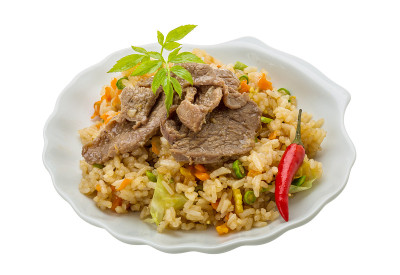 牛肉炒饭