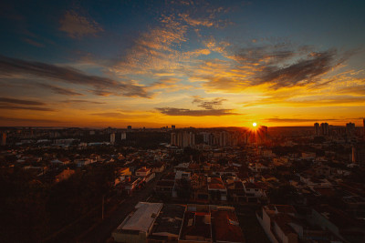 巴西Ribeirao Preto的日出