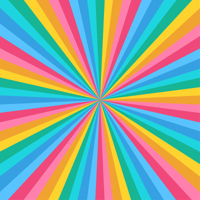 色彩斑斓的阳光背景在平面设计。矢量图