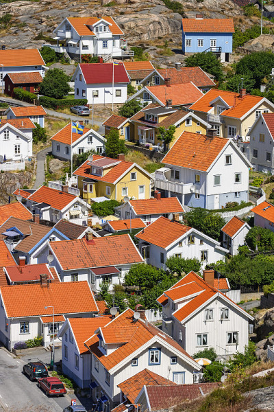 瑞典的一个住宅区