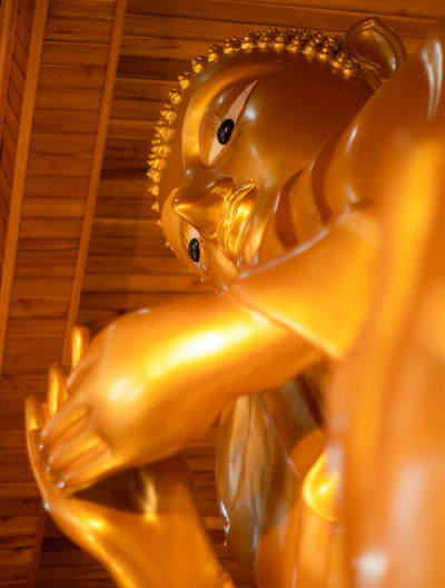 泰国寺庙里的佛像