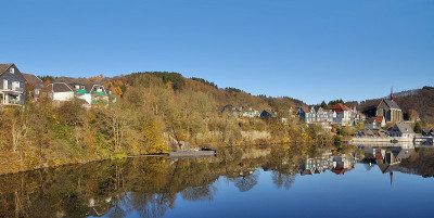 Beyenburger Stausee Wupper水库，伍珀塔尔，德国