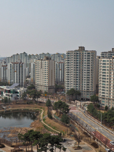 韩国清州城市景观