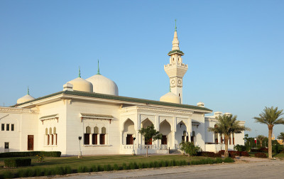 大Mosque Al Wakra。卡塔尔