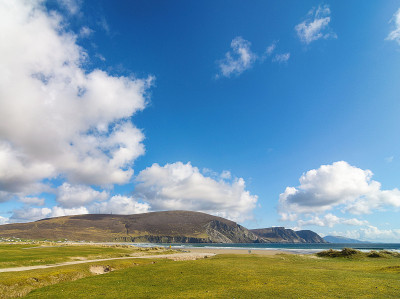 beautiful rural irish country nature landscape fro