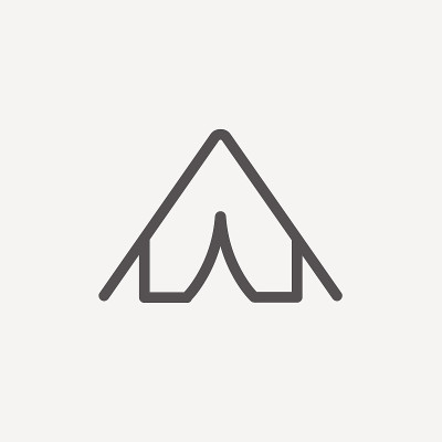 Tent thin line icon