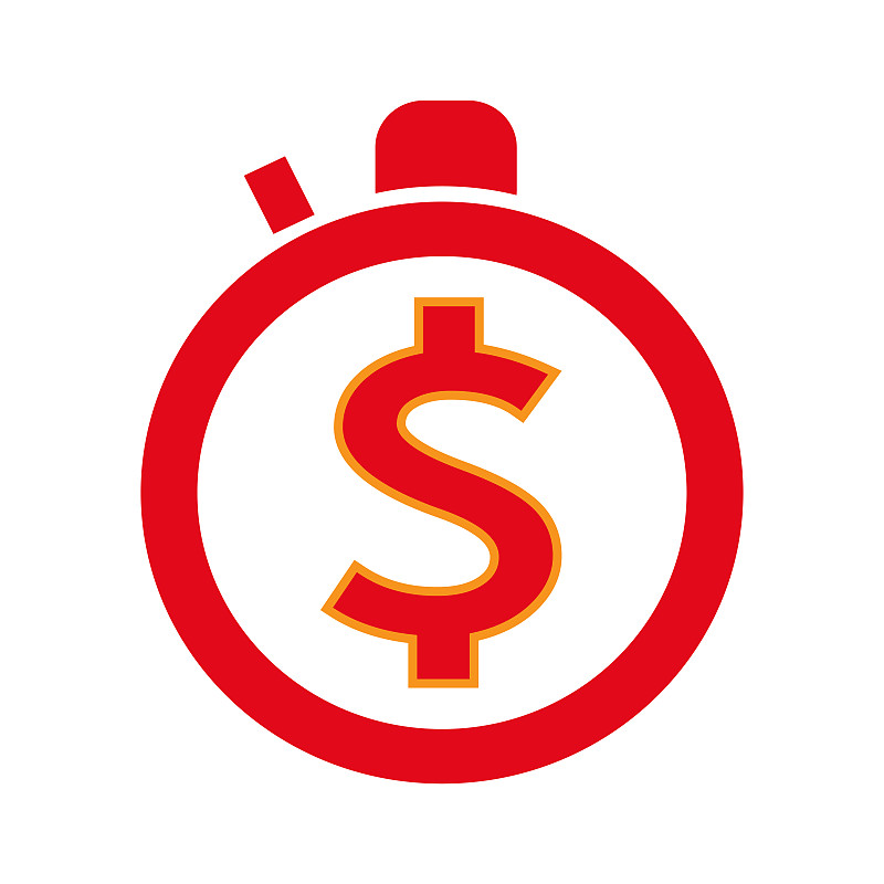 美元符号金钱图标