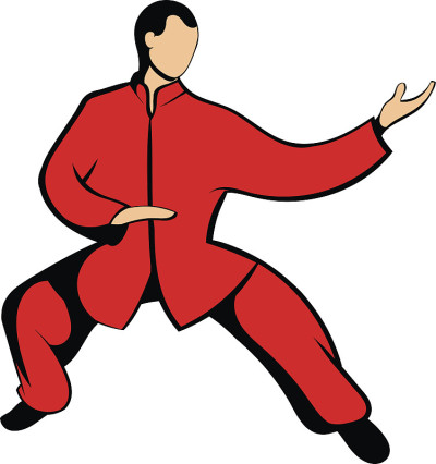 武术斗士卡通
