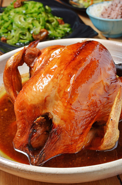 barrel-roasted鸡