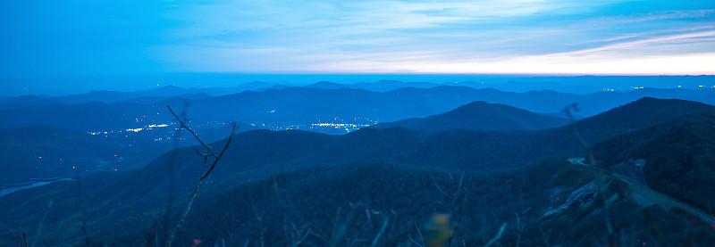 蓝岭风景区干道