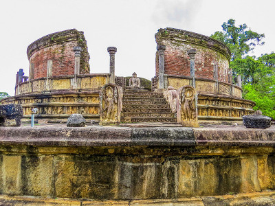 Polonnaruwa Vatadage，斯里兰卡
