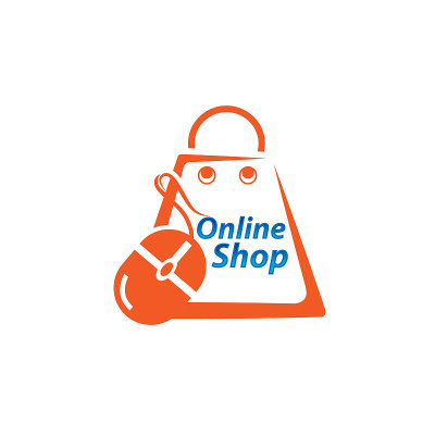 Online Shop Logo designs Template. Shopping Logo v