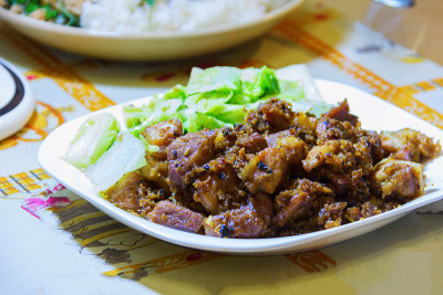 猪肉炒