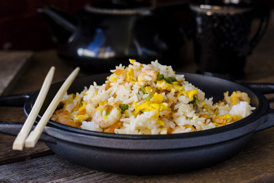 虾仁炒饭