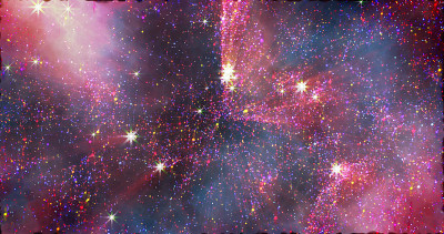 抽象空间星系星尘背景