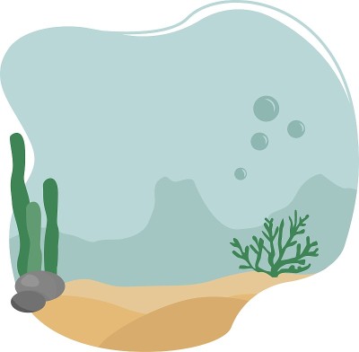 海景背景下的大自然