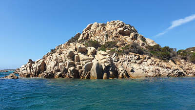 View of the wonderful islands, sea and rocks of Co