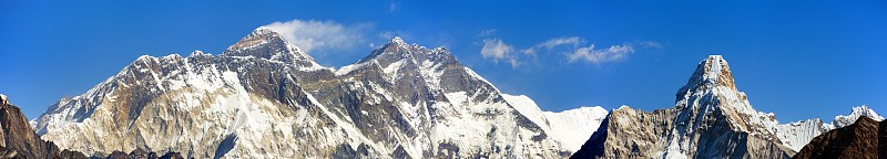 珠穆朗玛峰，洛子山，尼泊尔喜马拉雅山