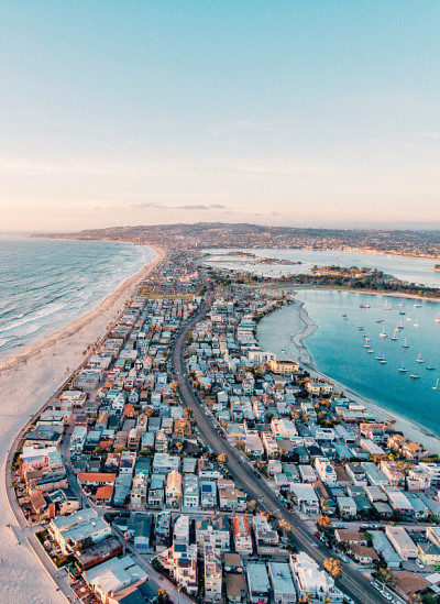 Mission Bay From Above