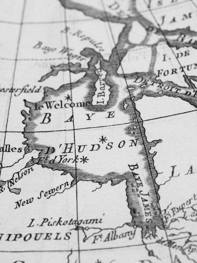 Old Map Canada·Hudson Bay