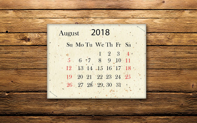2018年8月