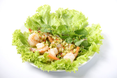泰式虾仁沙拉