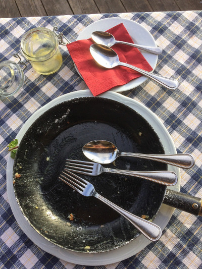 空Kaiserschmarrn锅