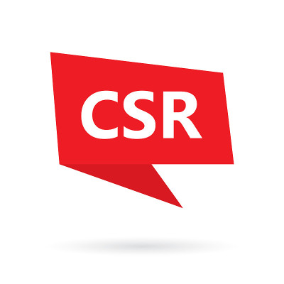 企业社会责任(CSR)演讲泡沫