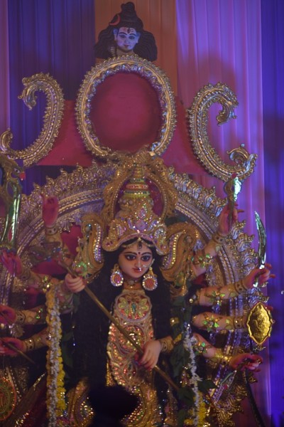 孟加拉杜尔迦pooja