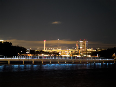 Skanstull的夜景