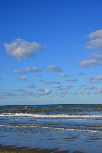 法国，风景如画的城市Le Touquet