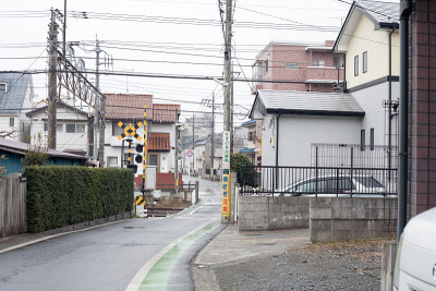 日本小铁路道口