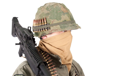 美国士兵越南战争时期