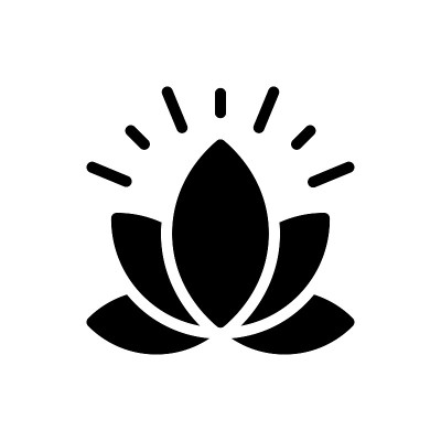 Lotus Vector Solid Icon. EPS 10 File Park & Nature