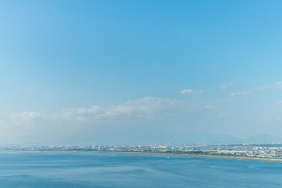 野岛市的Arial视图