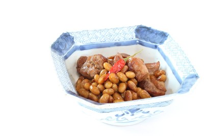 黄豆炖鸡腿