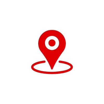 地图指针，地理引脚，位置图标在红色或地理位置，gps，在孤立的白色背景。每股收益10向量。