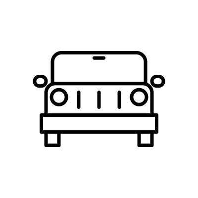 插图向量图形的汽车图标模板