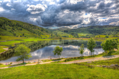 Watendlath Tarn Lake District Cumbria英格兰