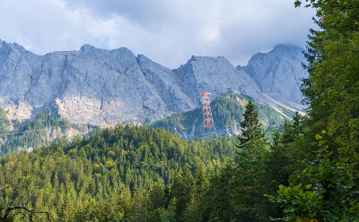 楚格峰山