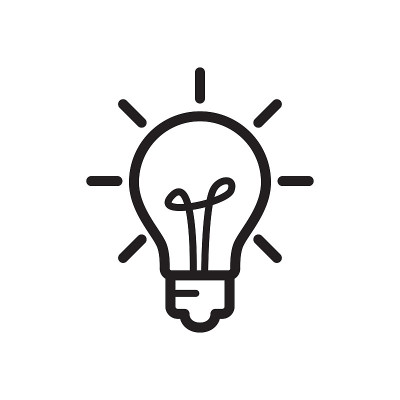 灯泡图标logo插图