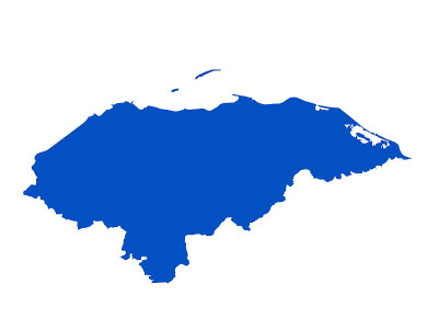 宏都拉斯地图