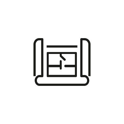 房屋平面图线图标