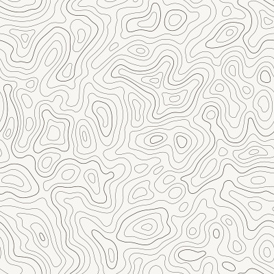 地形图无缝图、地形线图。向量股票插图