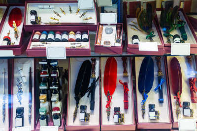 古董文具店展示