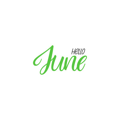 你好6月书法