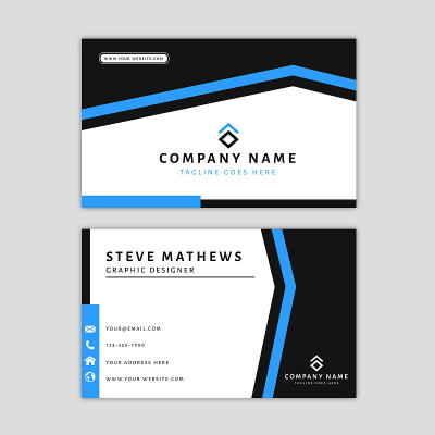 Abstract Business Card